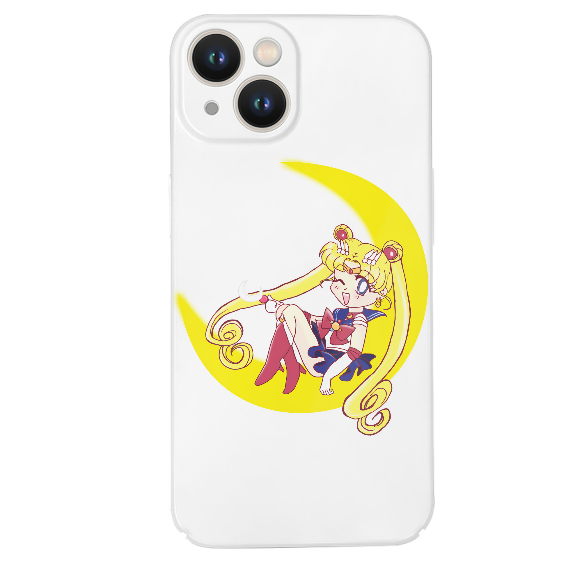 （画像用） 美少女戦士セーラームーン 月野 うさぎ つきの うさぎ Sailor Moon Tsukino Usagi 【iPhone 14シリーズ対応】ハードケース